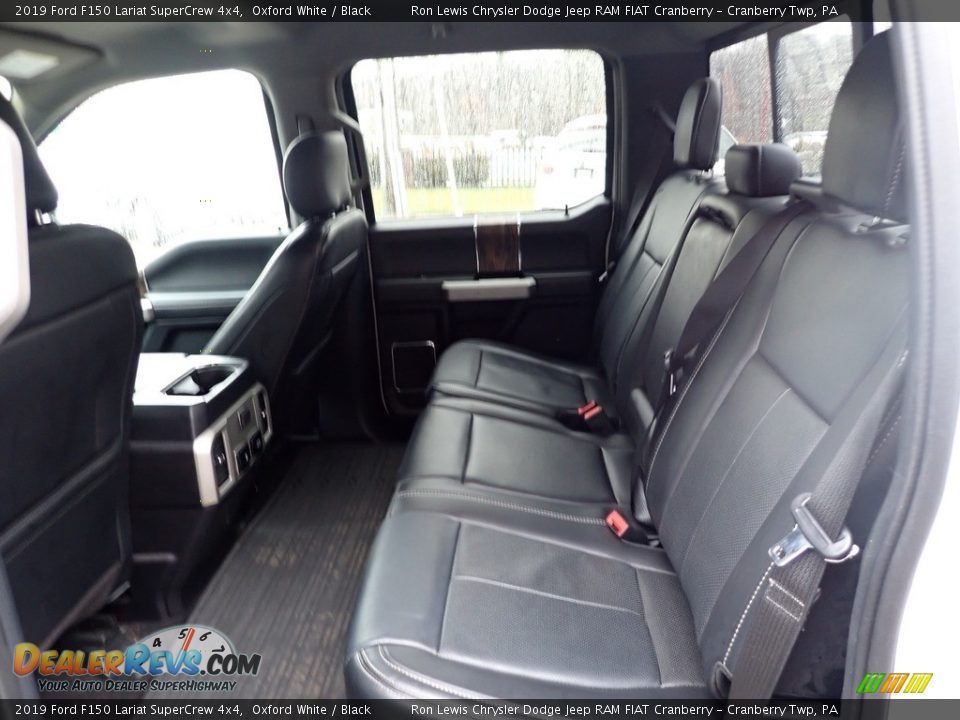 2019 Ford F150 Lariat SuperCrew 4x4 Oxford White / Black Photo #12
