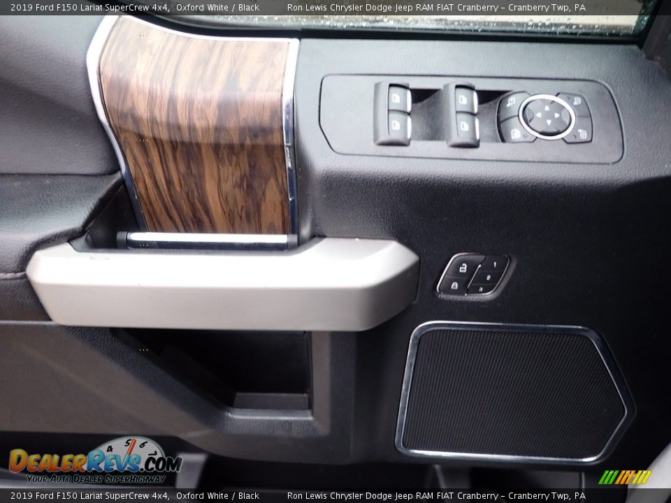 2019 Ford F150 Lariat SuperCrew 4x4 Oxford White / Black Photo #18