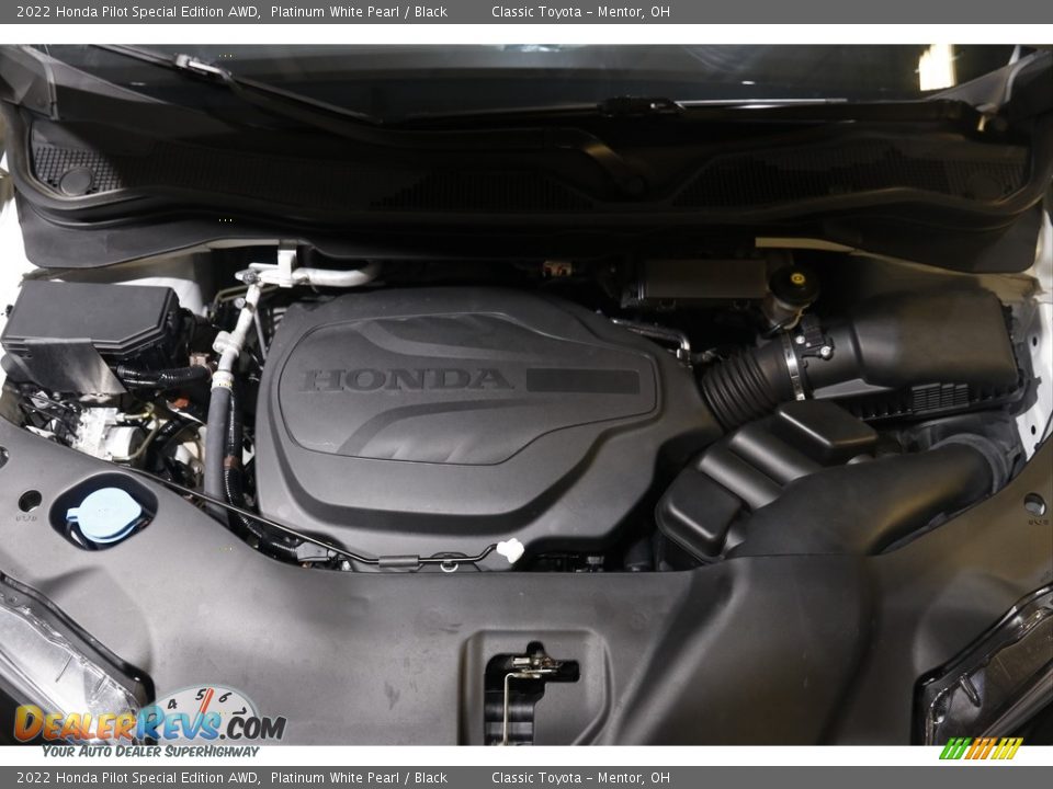 2022 Honda Pilot Special Edition AWD Platinum White Pearl / Black Photo #23