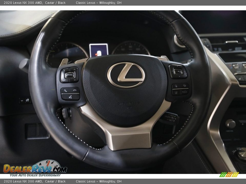 2020 Lexus NX 300 AWD Caviar / Black Photo #7