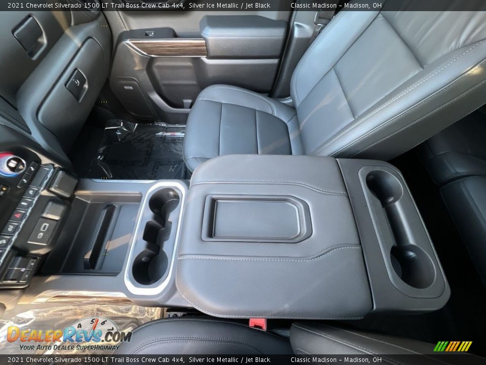 2021 Chevrolet Silverado 1500 LT Trail Boss Crew Cab 4x4 Silver Ice Metallic / Jet Black Photo #15