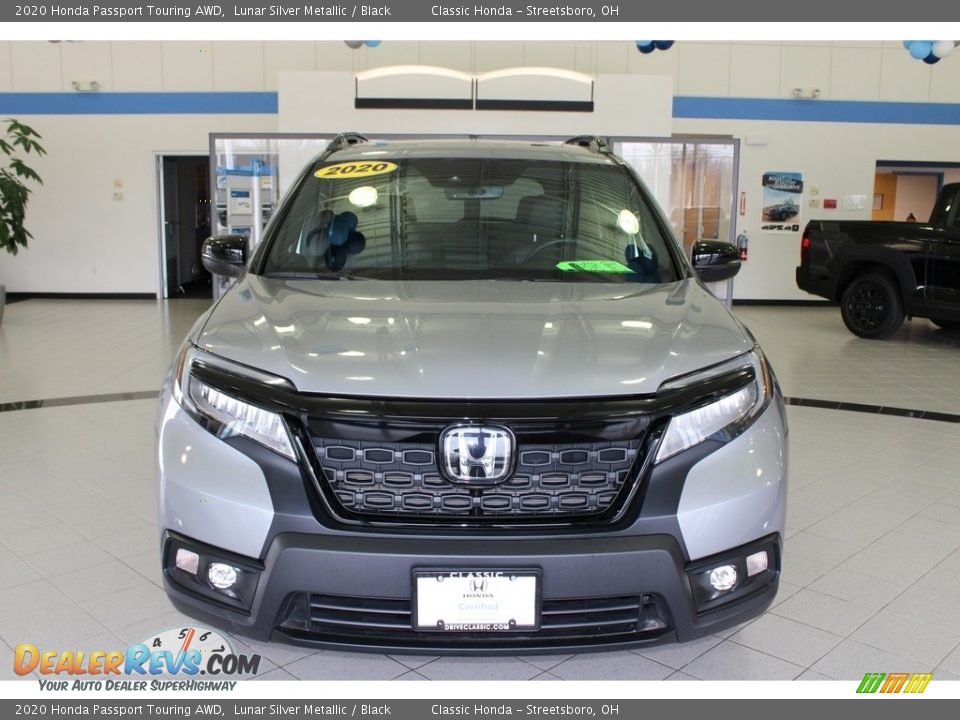 2020 Honda Passport Touring AWD Lunar Silver Metallic / Black Photo #2