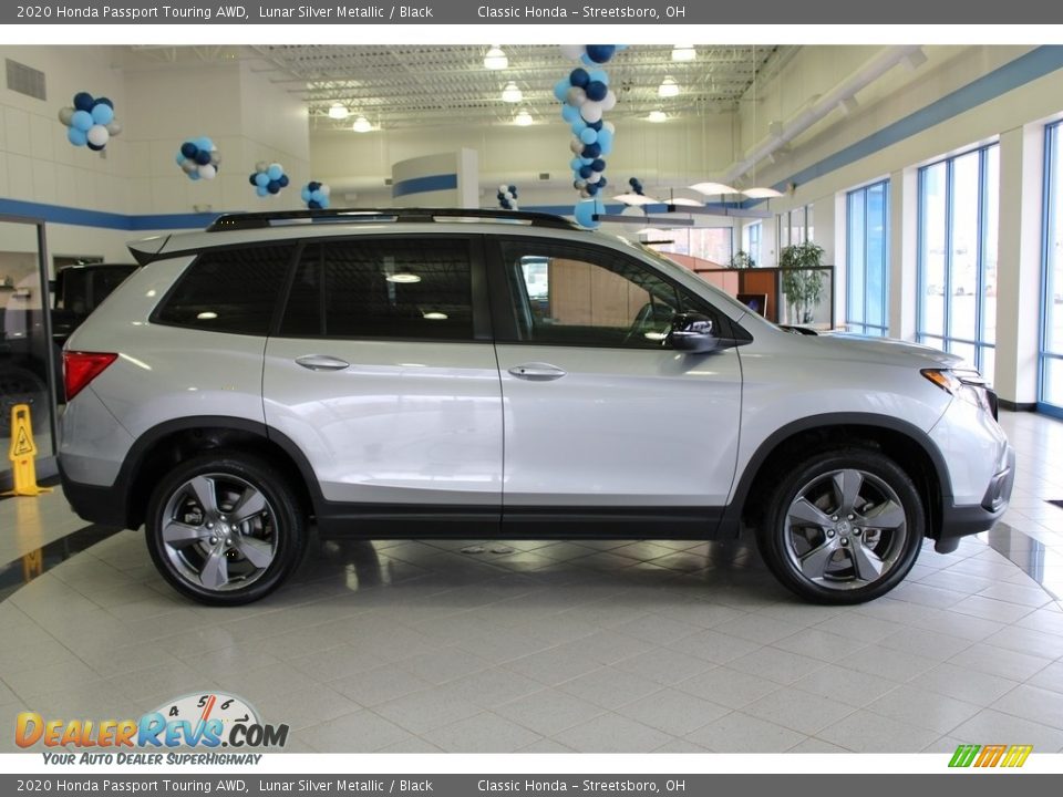 2020 Honda Passport Touring AWD Lunar Silver Metallic / Black Photo #4