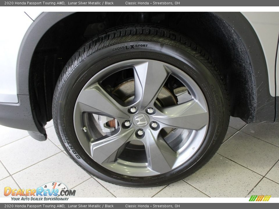 2020 Honda Passport Touring AWD Lunar Silver Metallic / Black Photo #6