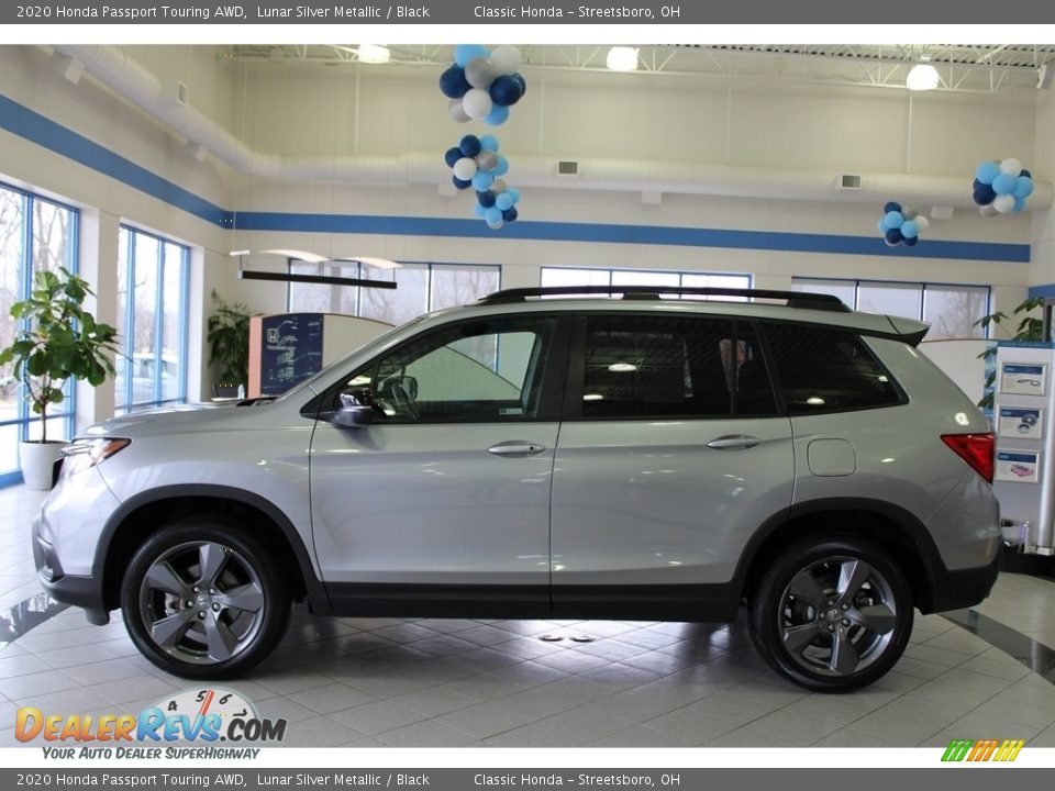 2020 Honda Passport Touring AWD Lunar Silver Metallic / Black Photo #10