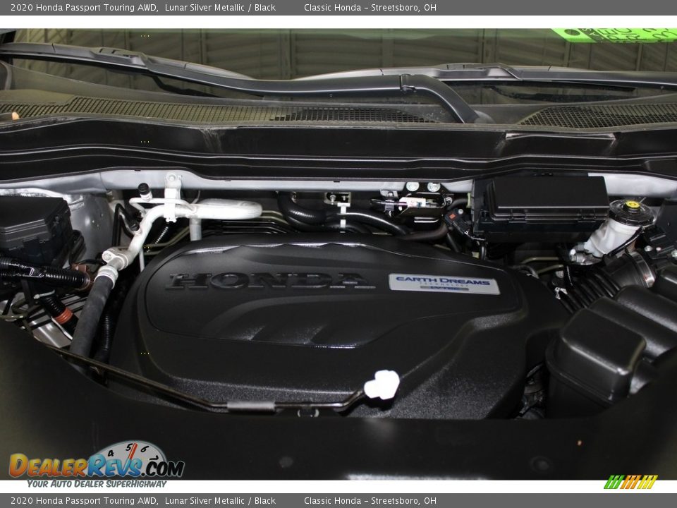 2020 Honda Passport Touring AWD Lunar Silver Metallic / Black Photo #13