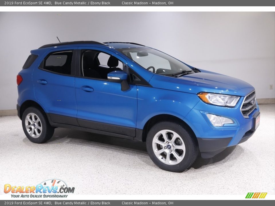 2019 Ford EcoSport SE 4WD Blue Candy Metallic / Ebony Black Photo #1