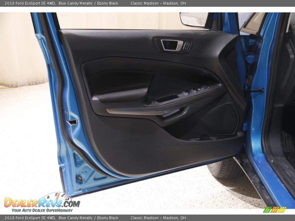 2019 Ford EcoSport SE 4WD Blue Candy Metallic / Ebony Black Photo #4