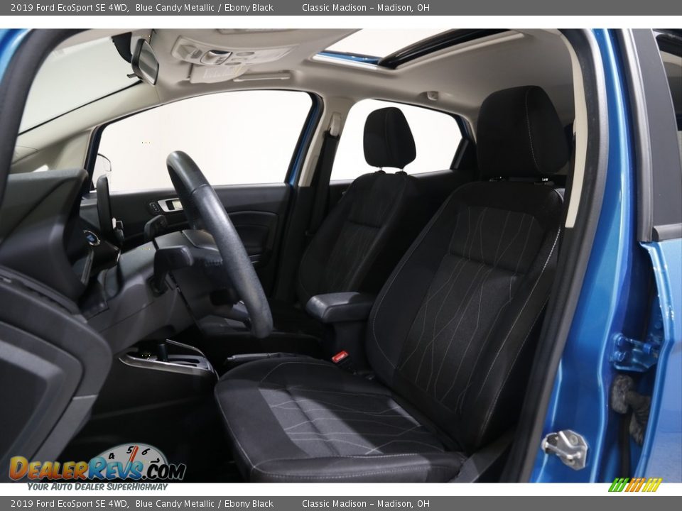 2019 Ford EcoSport SE 4WD Blue Candy Metallic / Ebony Black Photo #5