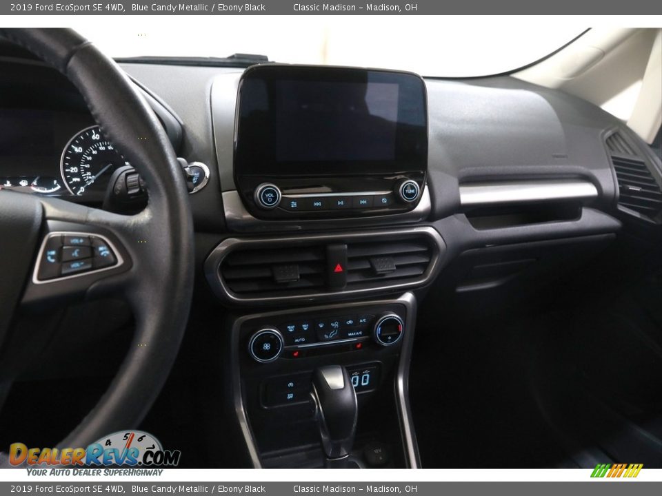 2019 Ford EcoSport SE 4WD Blue Candy Metallic / Ebony Black Photo #9