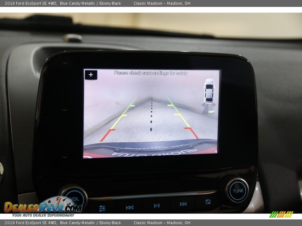 2019 Ford EcoSport SE 4WD Blue Candy Metallic / Ebony Black Photo #12