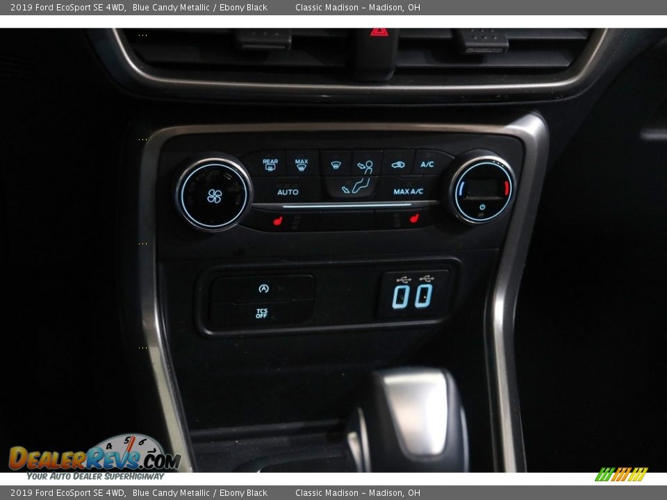 2019 Ford EcoSport SE 4WD Blue Candy Metallic / Ebony Black Photo #13