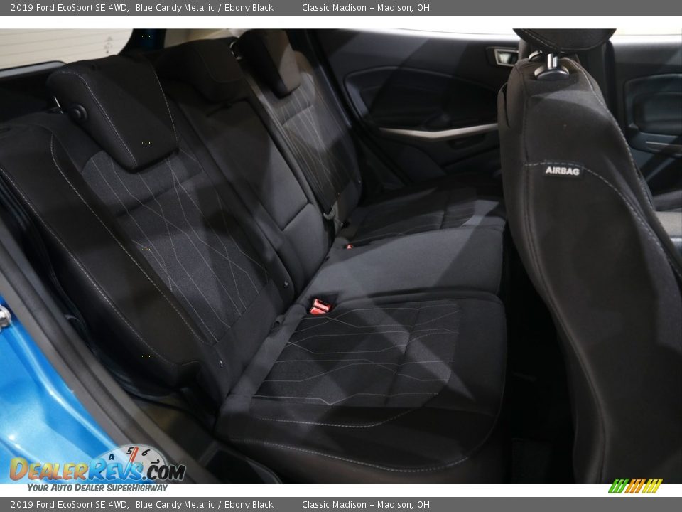 2019 Ford EcoSport SE 4WD Blue Candy Metallic / Ebony Black Photo #16