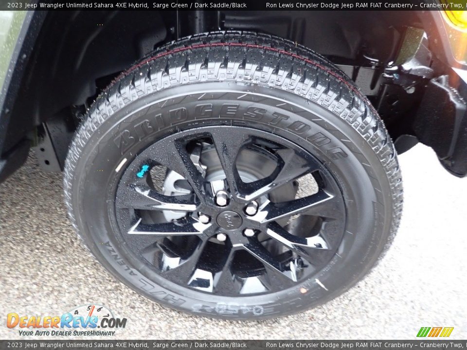 2023 Jeep Wrangler Unlimited Sahara 4XE Hybrid Wheel Photo #9