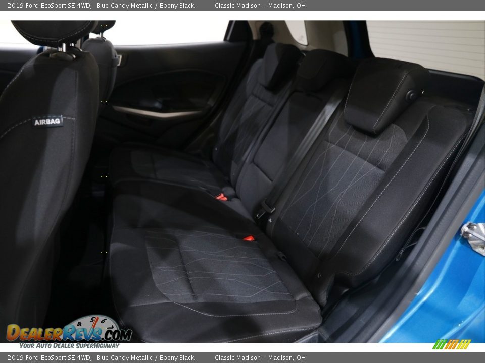 2019 Ford EcoSport SE 4WD Blue Candy Metallic / Ebony Black Photo #17