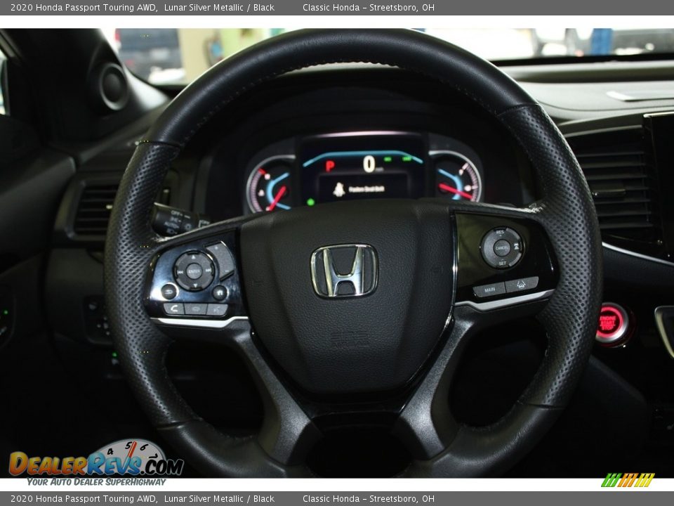 2020 Honda Passport Touring AWD Lunar Silver Metallic / Black Photo #30