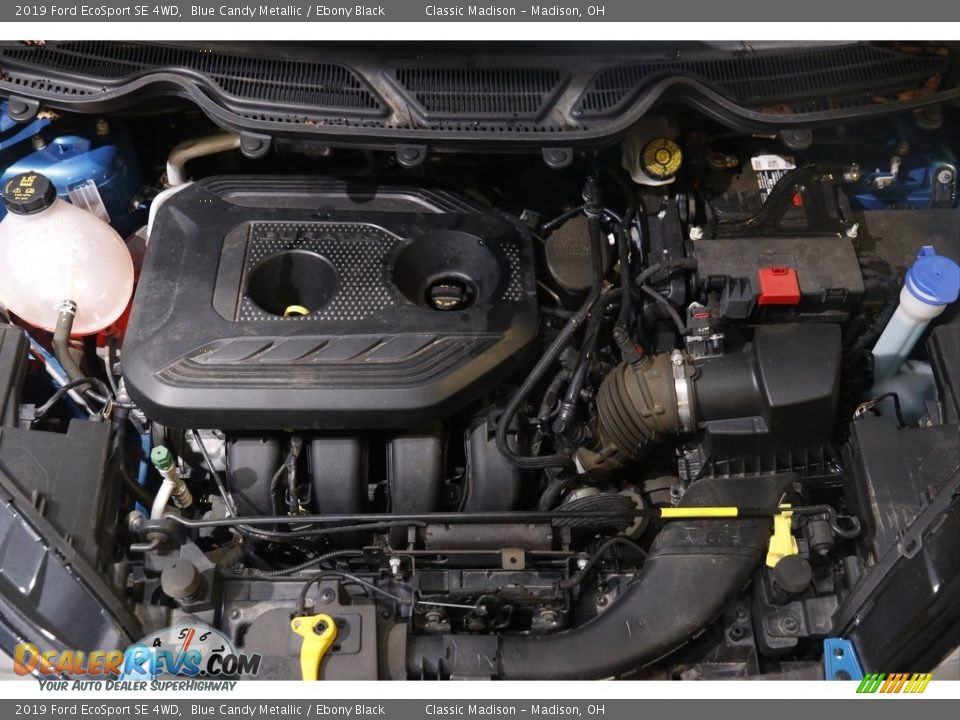 2019 Ford EcoSport SE 4WD Blue Candy Metallic / Ebony Black Photo #19