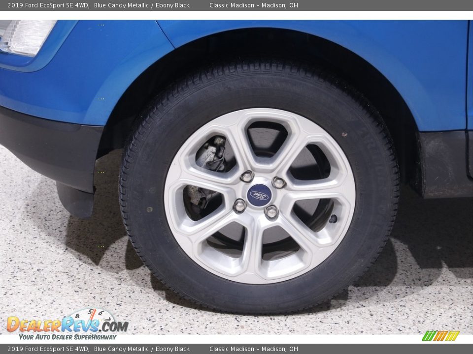 2019 Ford EcoSport SE 4WD Blue Candy Metallic / Ebony Black Photo #20