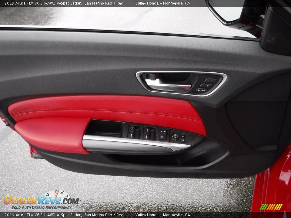 Door Panel of 2019 Acura TLX V6 SH-AWD A-Spec Sedan Photo #17