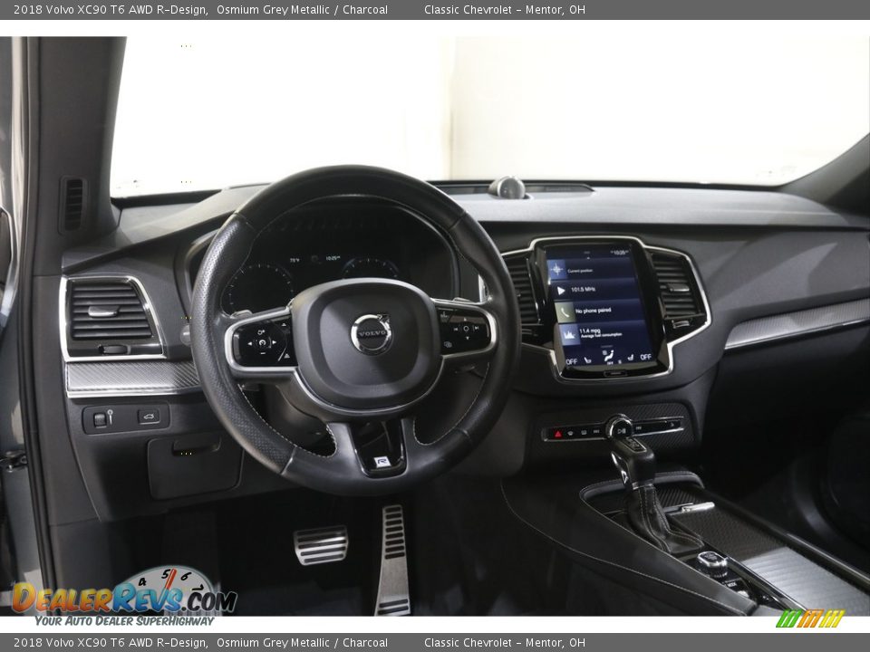 Dashboard of 2018 Volvo XC90 T6 AWD R-Design Photo #6