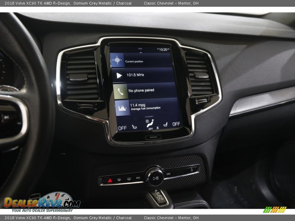 Controls of 2018 Volvo XC90 T6 AWD R-Design Photo #9