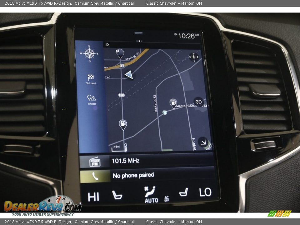 Navigation of 2018 Volvo XC90 T6 AWD R-Design Photo #10