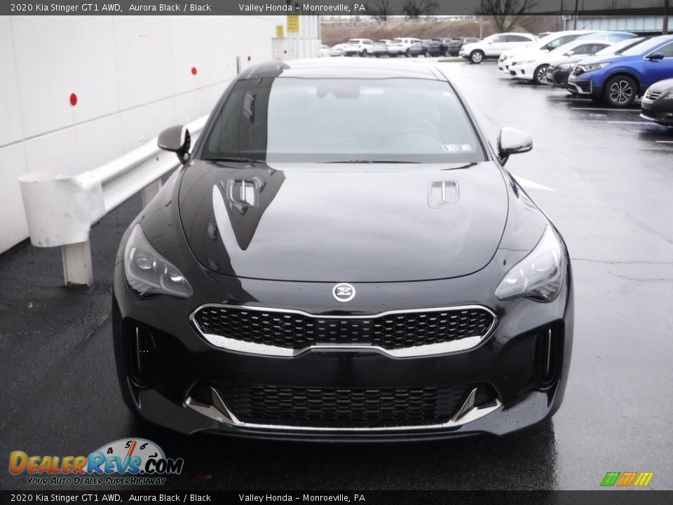 2020 Kia Stinger GT1 AWD Aurora Black / Black Photo #6