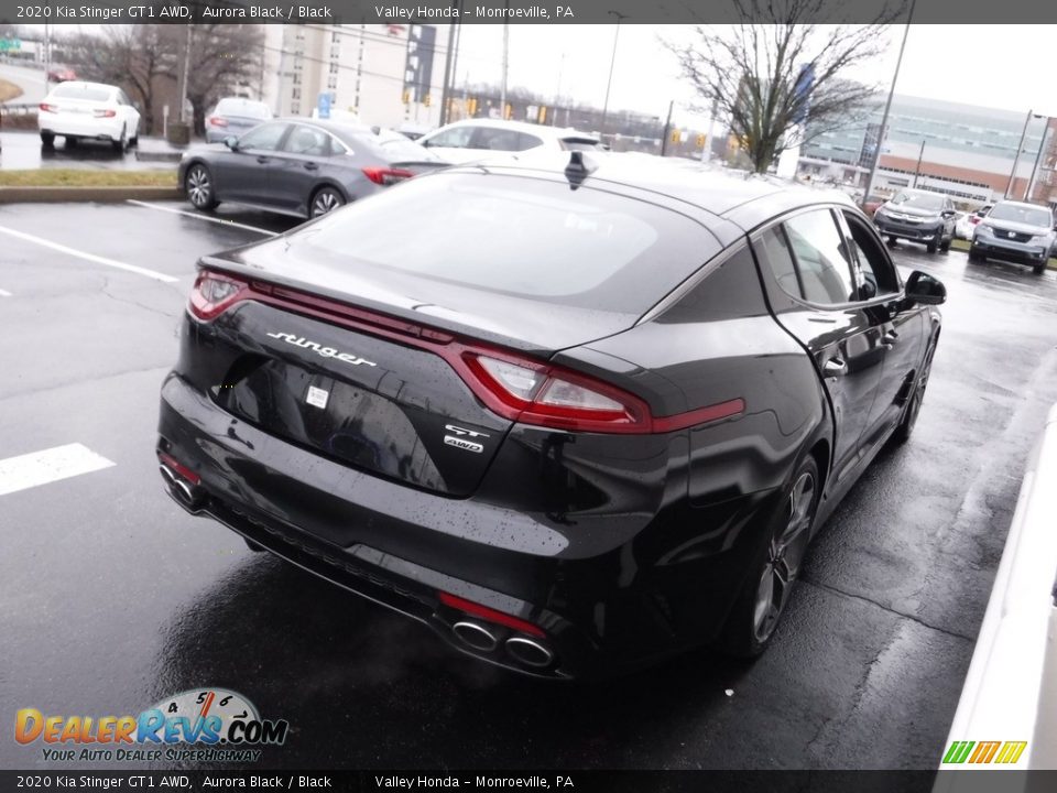 2020 Kia Stinger GT1 AWD Aurora Black / Black Photo #8