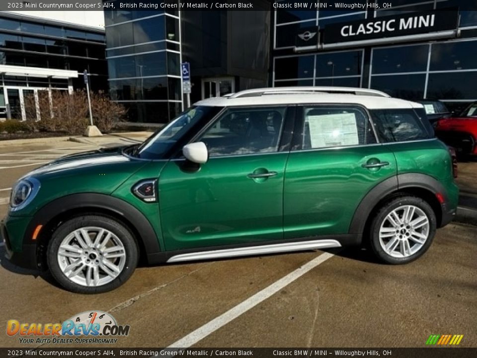 British Racing Green IV Metallic 2023 Mini Countryman Cooper S All4 Photo #2