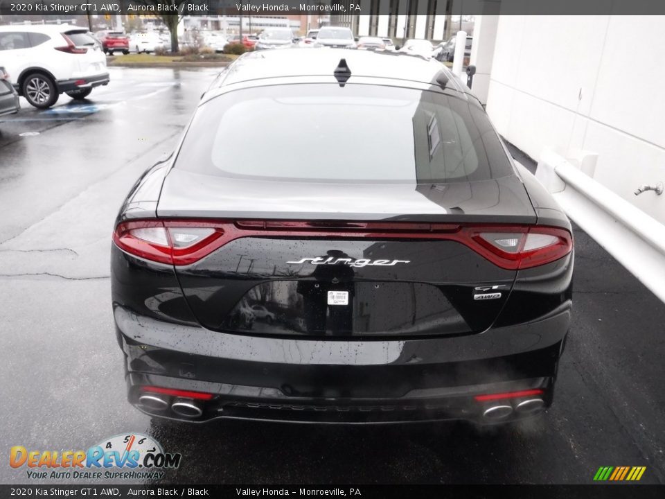 2020 Kia Stinger GT1 AWD Aurora Black / Black Photo #9