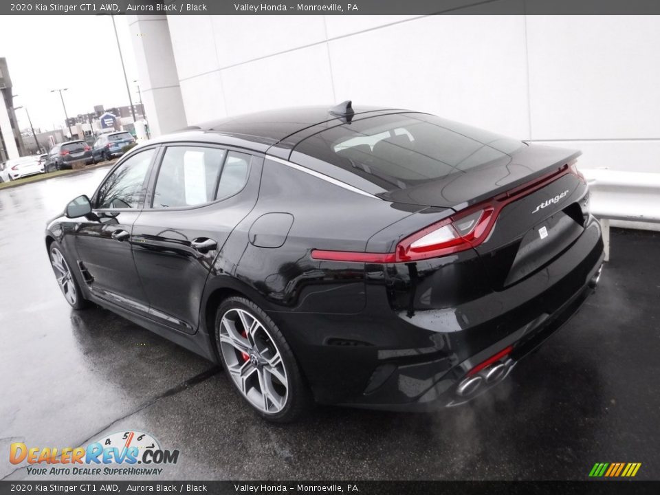 2020 Kia Stinger GT1 AWD Aurora Black / Black Photo #11