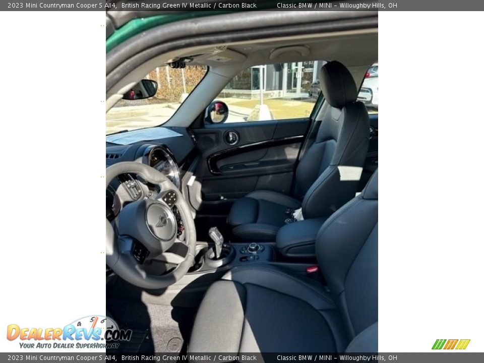 2023 Mini Countryman Cooper S All4 British Racing Green IV Metallic / Carbon Black Photo #5