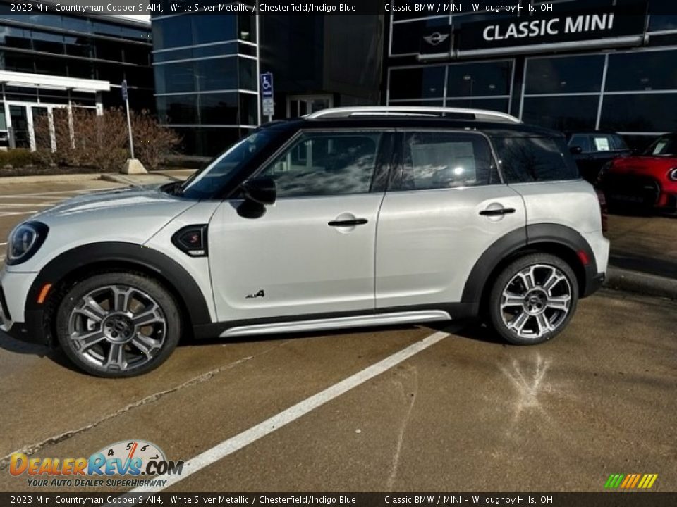 White Silver Metallic 2023 Mini Countryman Cooper S All4 Photo #2