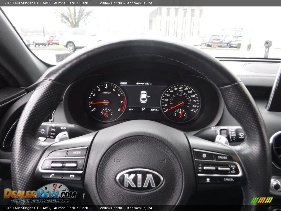 2020 Kia Stinger GT1 AWD Steering Wheel Photo #23