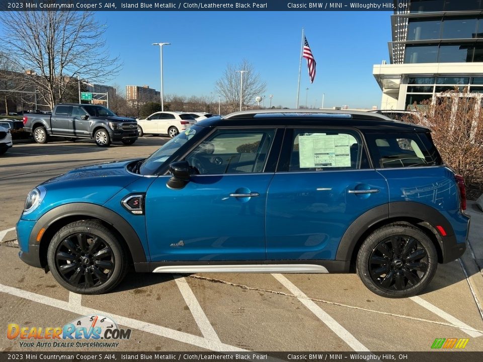 Island Blue Metallic 2023 Mini Countryman Cooper S All4 Photo #3