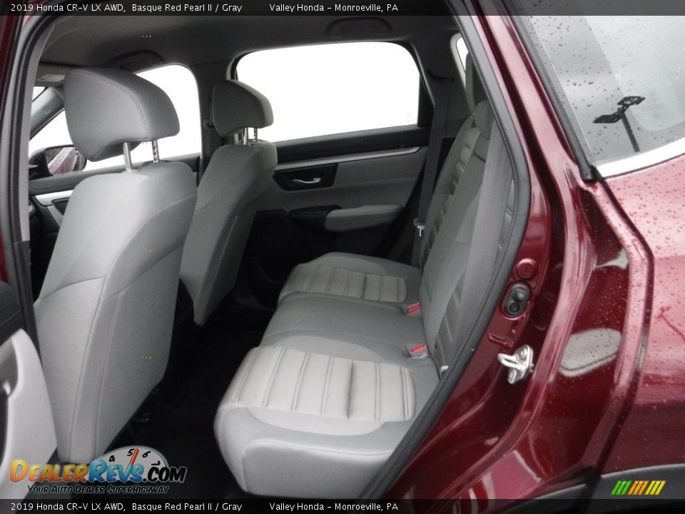 2019 Honda CR-V LX AWD Basque Red Pearl II / Gray Photo #26