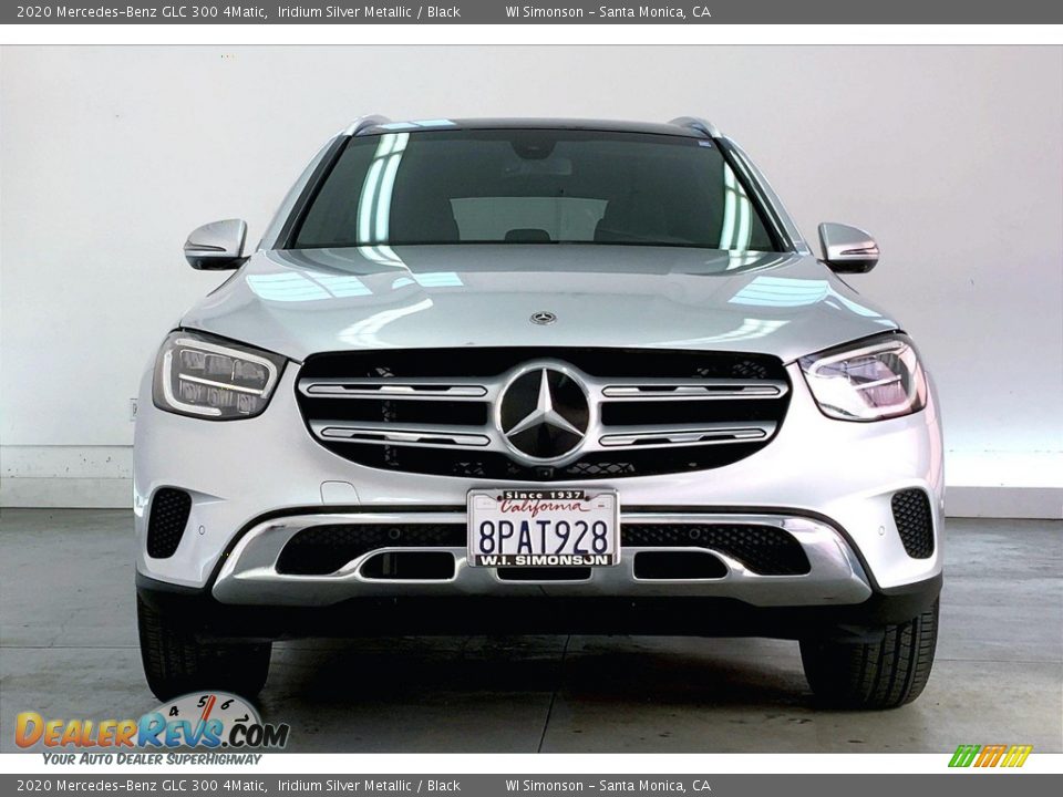 2020 Mercedes-Benz GLC 300 4Matic Iridium Silver Metallic / Black Photo #2