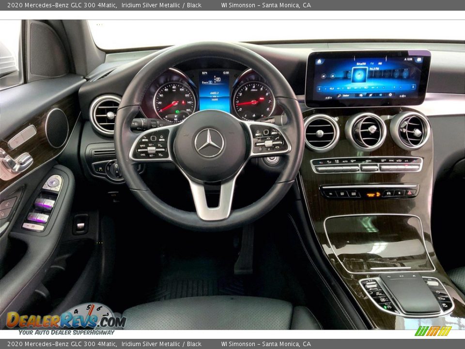 2020 Mercedes-Benz GLC 300 4Matic Iridium Silver Metallic / Black Photo #4