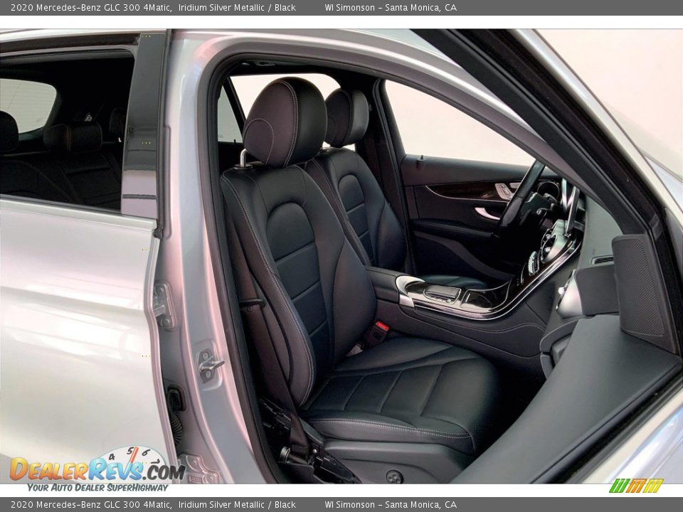 2020 Mercedes-Benz GLC 300 4Matic Iridium Silver Metallic / Black Photo #6