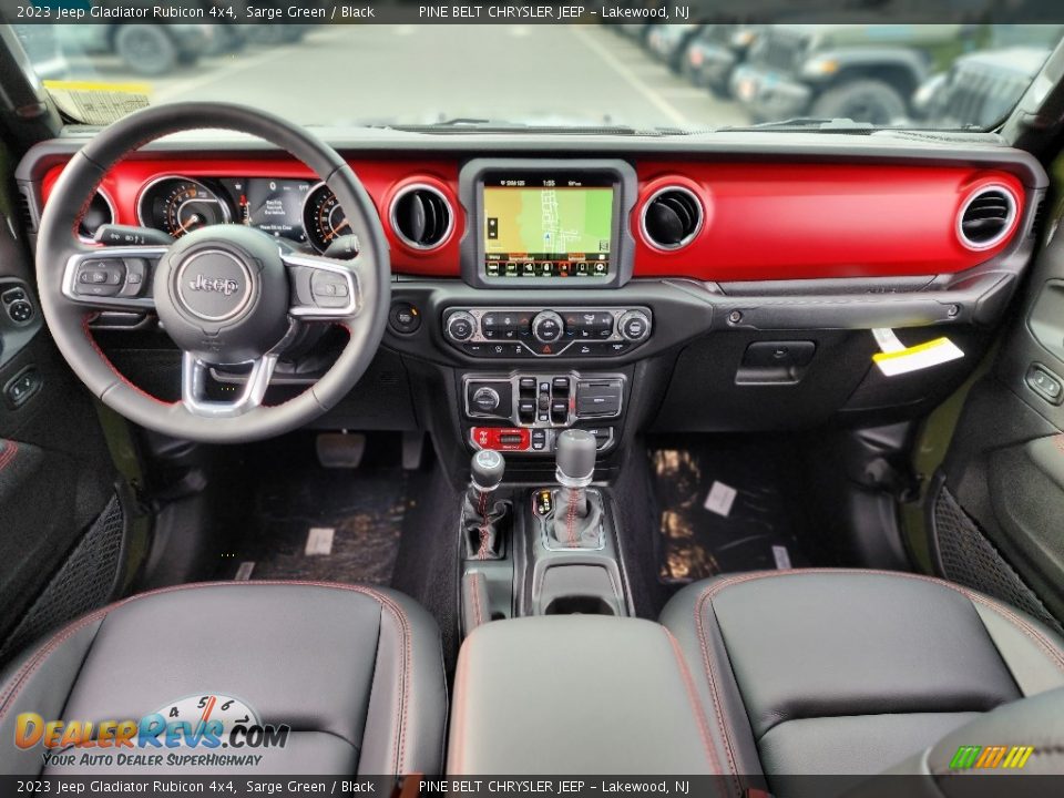 Front Seat of 2023 Jeep Gladiator Rubicon 4x4 Photo #9