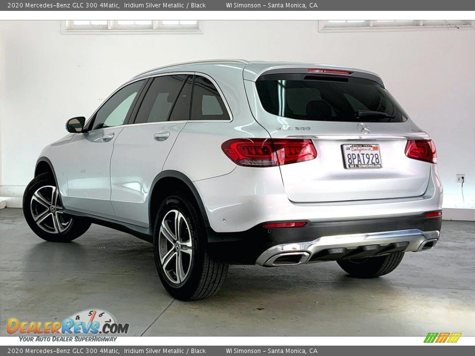 2020 Mercedes-Benz GLC 300 4Matic Iridium Silver Metallic / Black Photo #10