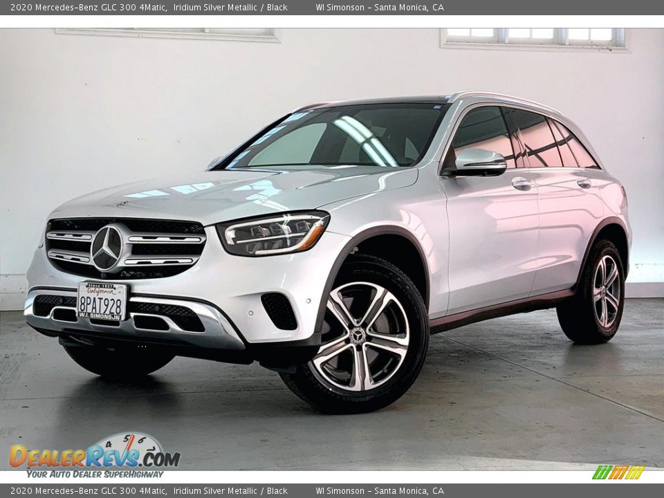 2020 Mercedes-Benz GLC 300 4Matic Iridium Silver Metallic / Black Photo #12