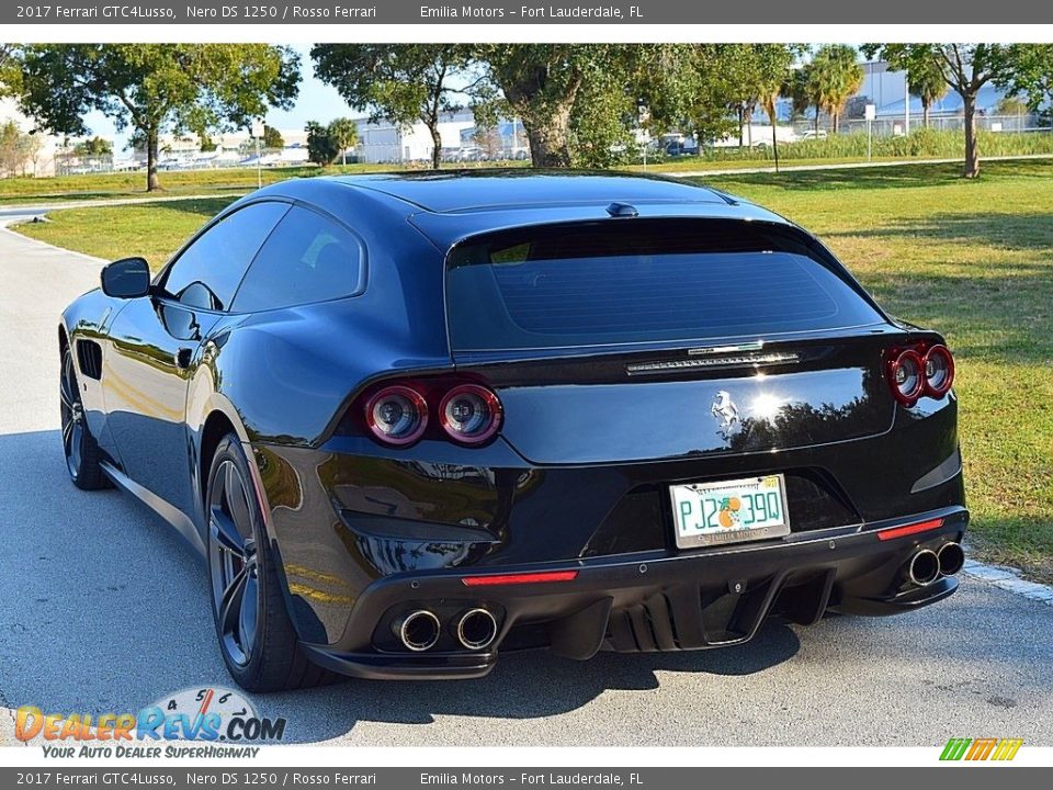 2017 Ferrari GTC4Lusso Nero DS 1250 / Rosso Ferrari Photo #17