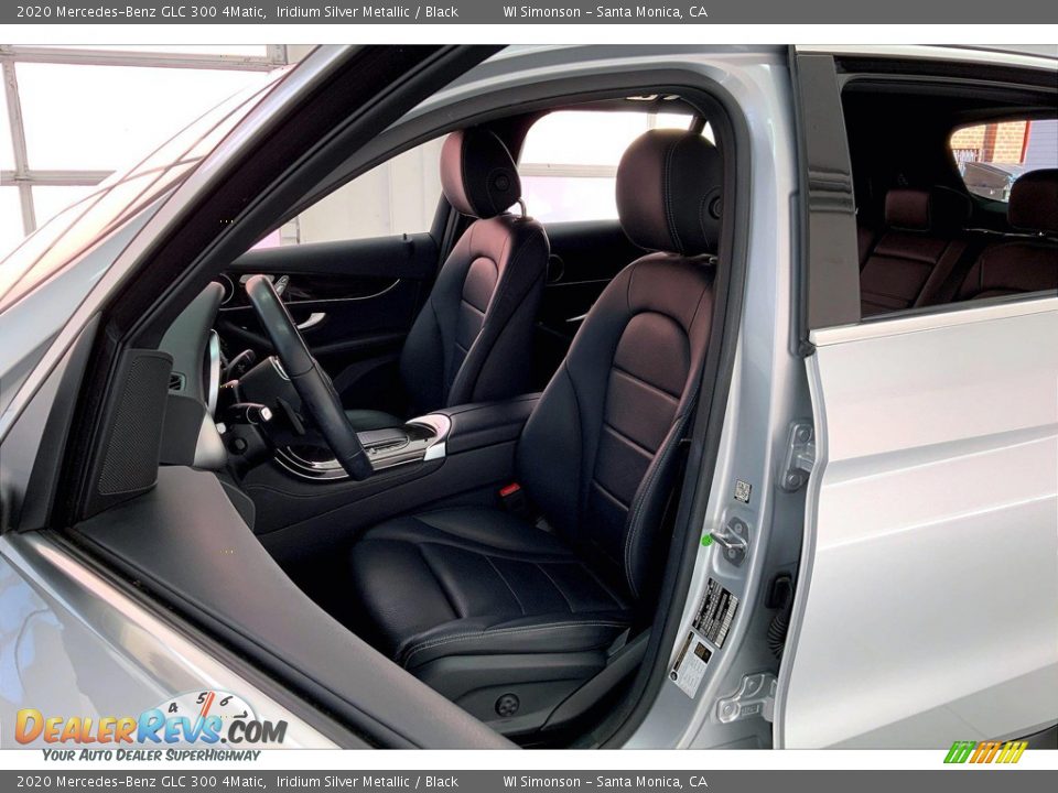 2020 Mercedes-Benz GLC 300 4Matic Iridium Silver Metallic / Black Photo #18