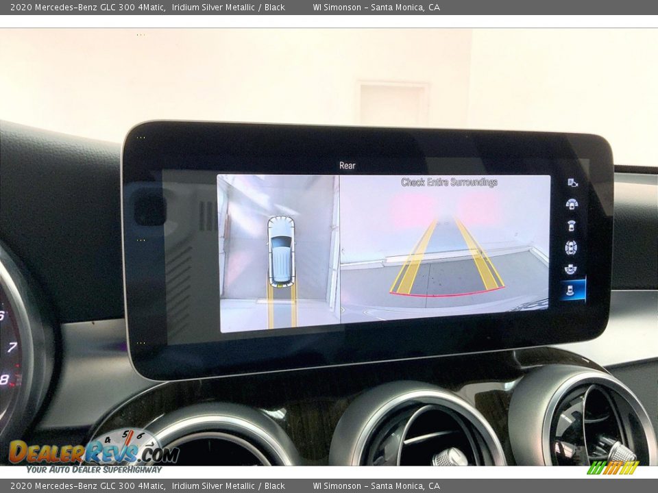 2020 Mercedes-Benz GLC 300 4Matic Iridium Silver Metallic / Black Photo #24
