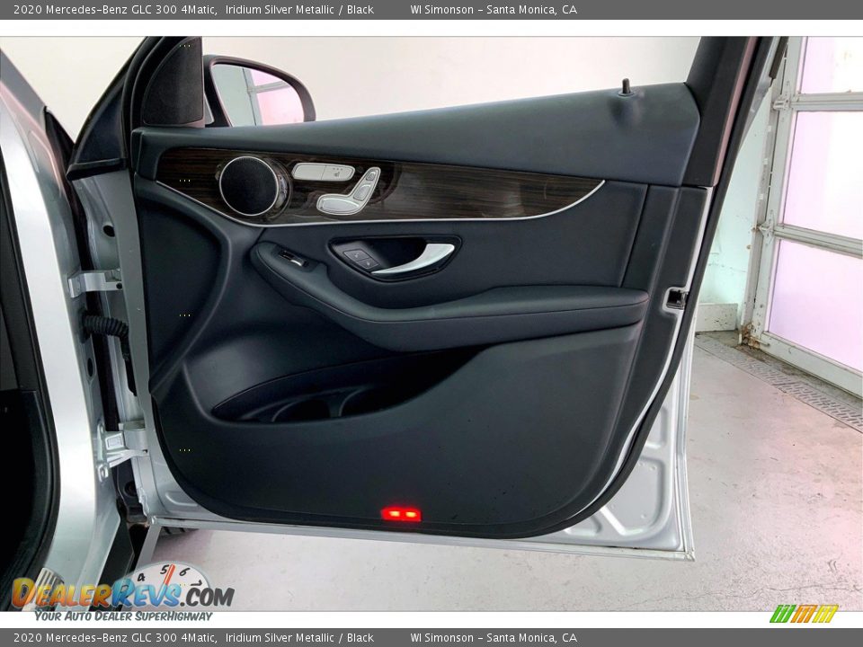 2020 Mercedes-Benz GLC 300 4Matic Iridium Silver Metallic / Black Photo #27
