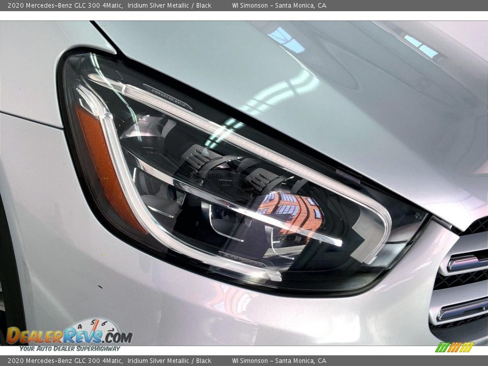 2020 Mercedes-Benz GLC 300 4Matic Iridium Silver Metallic / Black Photo #28