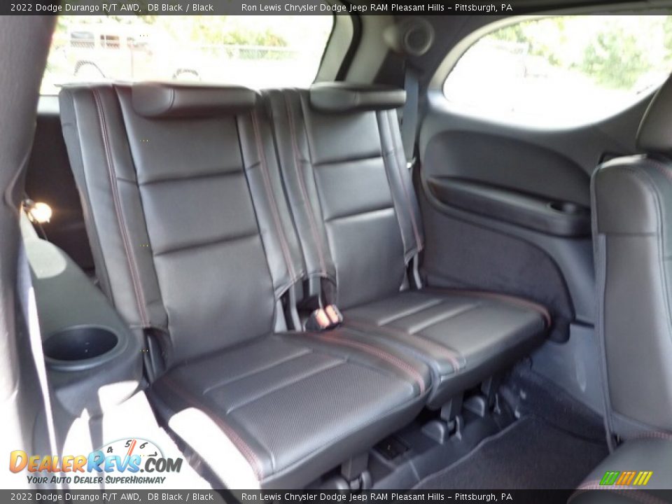 Rear Seat of 2022 Dodge Durango R/T AWD Photo #12