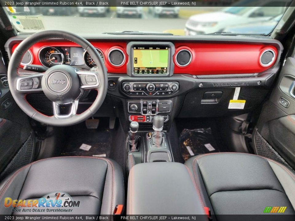Dashboard of 2023 Jeep Wrangler Unlimited Rubicon 4x4 Photo #9