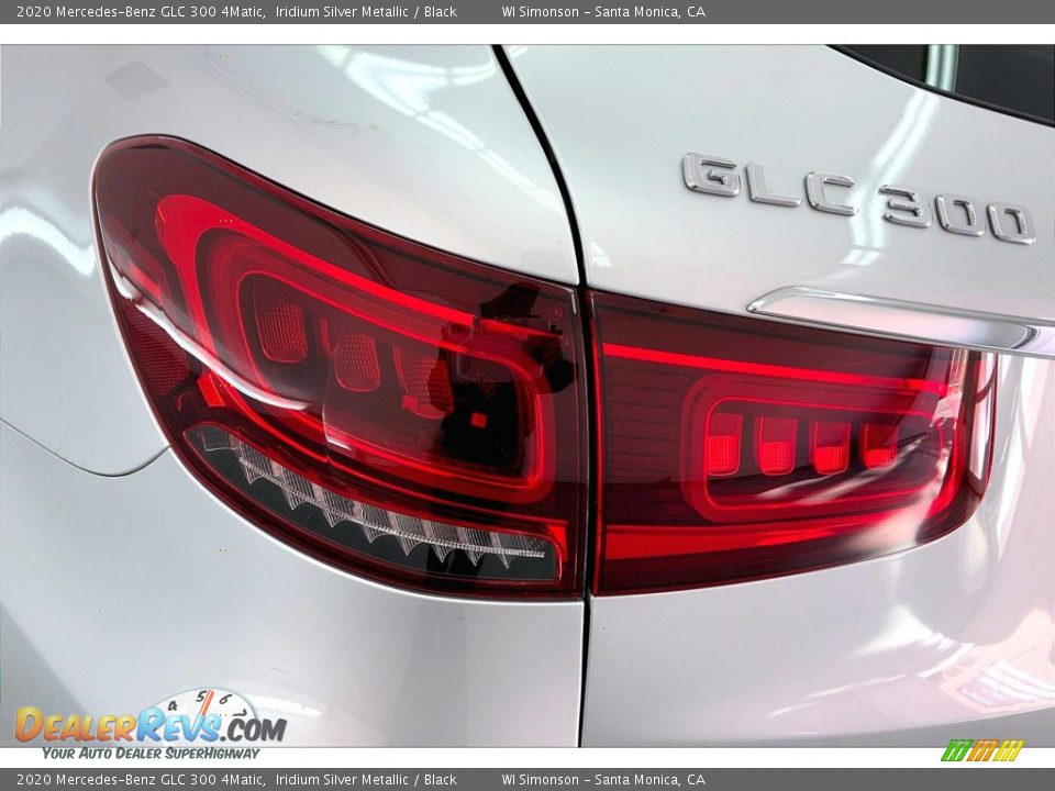 2020 Mercedes-Benz GLC 300 4Matic Iridium Silver Metallic / Black Photo #29